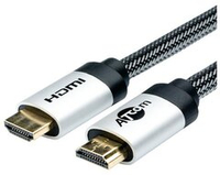 Кабель HDMI 3м. Металл. Оплётка