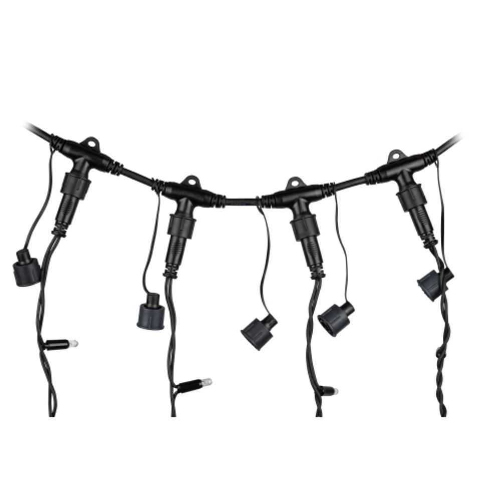 Гирлянда ЭРА ERAPS-Z светодиодная новогодняя занавес 2*3 м желтая 600 LED