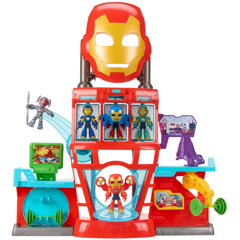 Hasbro Iron Man i super ekipa - БАЗА СУПЕРГЕРОЕВ Iron Quarters Свет и звук G1259