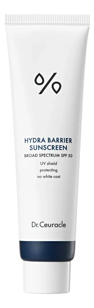 Dr. Ceuracle Барьерный увлажняющий солнцезащитный крем для лица - Hydra Barrier Sunscreen, 50мл