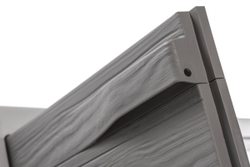 Уличная тумба TOOMAX 2х дверная глубокая WOODY'S XL (2 полки), светло-серый