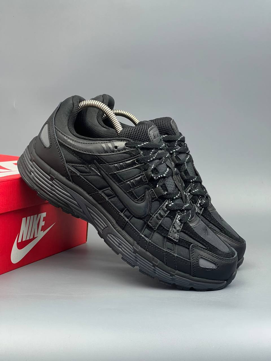 Кроссовки Nike P-6000 GoreTex ТЕРМО #301 (черн.)