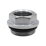 Хромированный концевой переходник FAR 3/4" НР х 1/2" ВР