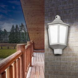 Садово-парковый светильник ЭРА НБУ 06-60-003 Ника 60Вт белый матовый