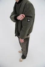 Бомбер Hook Лого олива