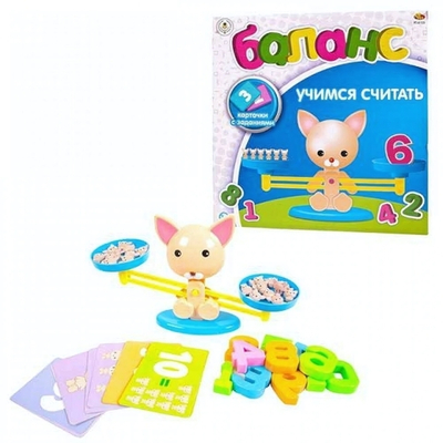 Настольная игра ABtoys Академия Игр "Баланс Учимся считать