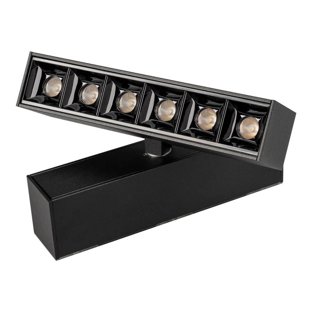 Светильник MAG-LASER-FOLD-45-S160-6W Warm3000 (BK, 15 deg, 24V) (Arlight, IP20 Металл, 5 лет) 026970