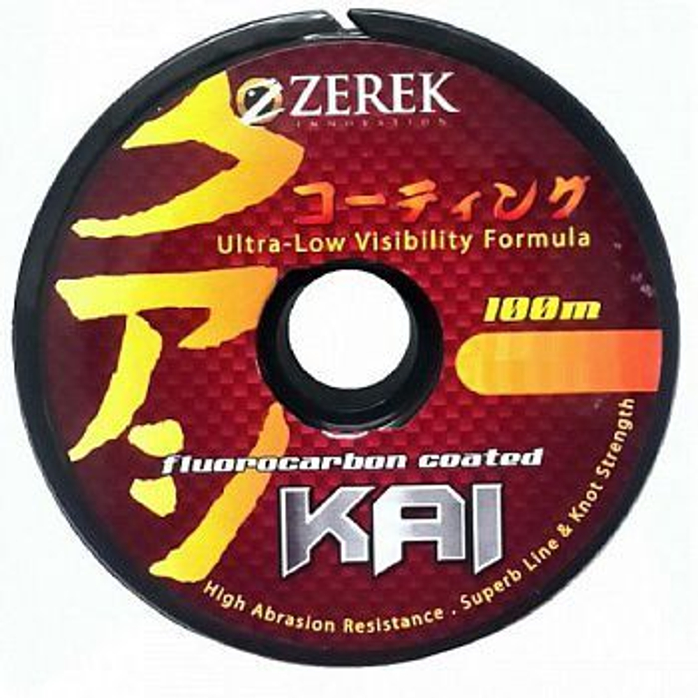 Леска Zerek 0.18mm 25m 6,2кг покрытие флюрокарбоновое