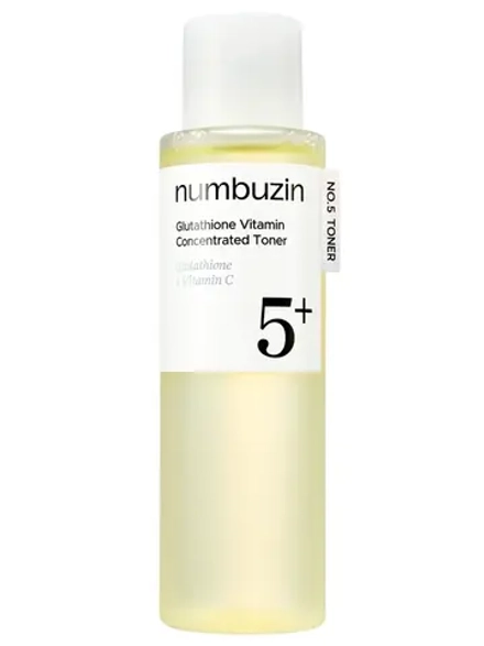 Numbuzin Антиоксидантный тонер с витаминами для осветления и сияния кожи No.5 Vitamin Boosting Essential Toner 200 мл