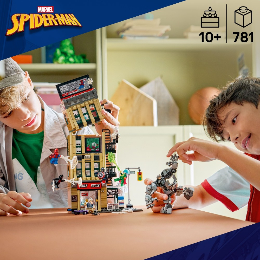 LEGO Marvel Super Heroes - Человек-паук против Мистерио: Daily Bugle 76342