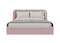 Кровать двуспальная Classic 180 см (розовый, велюр)