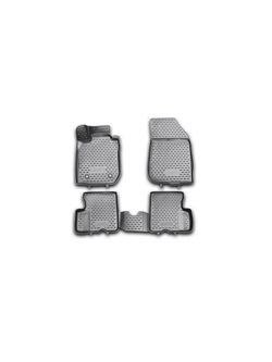 Коврики в салон для RENAULT Duster 2WD, 2011-2015, 4 шт. (полиуретан) NLC.3D.41.29.210KH