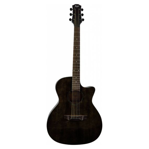 FLIGHT GA-150 BK - гитара акустическая шестиструнная