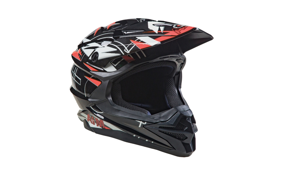 Шлем кроссовый AiM JK803S Orange/Black, L