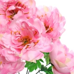 Искусственные цветы «Цветочная мелодия» Пионы 60см 7 цветков розовые