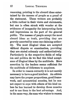 The art of logical thinking. Or, The laws of reasoning | William Walker Atkinson