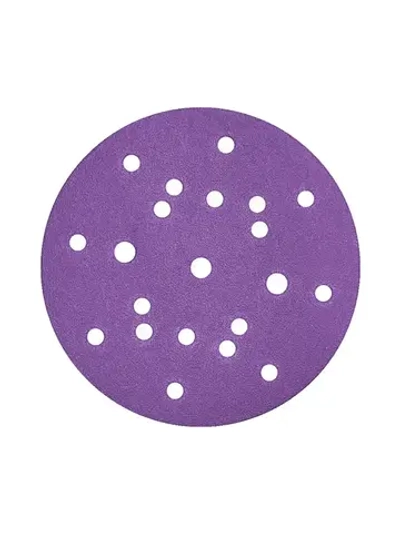 150мм P120 10шт. Шлифовальный абразивный круг для шлифовки под липучку Minamo Heavy Duty PF