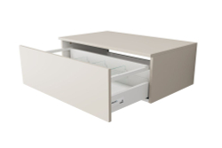 Тумба подвесная VELVEX Unit 80x27 шёлк шампань