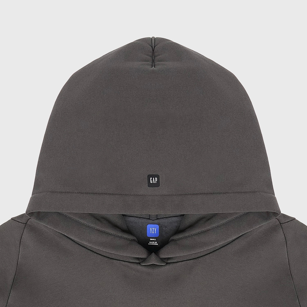 Худи Yeezy Gap Engineered by Balenciaga Shrunken Hoodie Black
