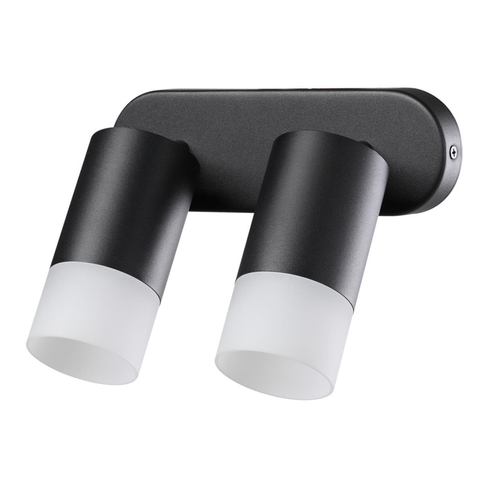 370737 OVER NT21 421 черный Светильник накладной IP20 GU10 9W 235V FLAX