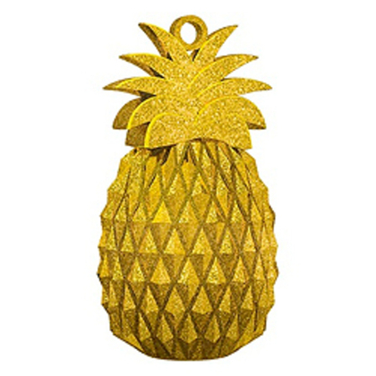 Грузик-д-шара-Ананас-блеск-золот-170гр