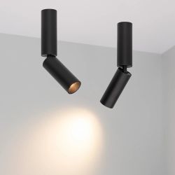 Светильник SP-NUANCE-SURFACE-FLAP-R35-7W Warm3000 (BK, 36 deg, 230V) (Arlight, IP40 Металл, 5 лет) 049911