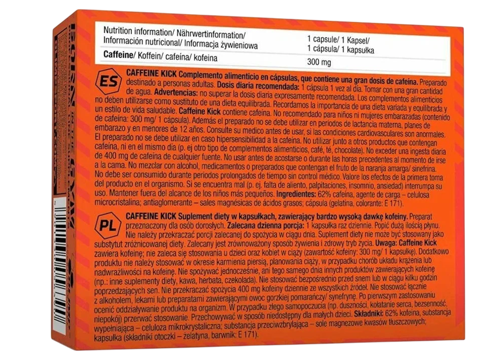 OLIMP Caffeine Kick 200 mg (60caps) , Кофеин