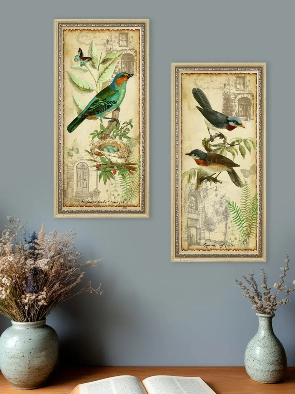 Картина на стену интерьерная 2 шт 42*20 см