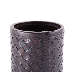 Кожаная подставка для ручек