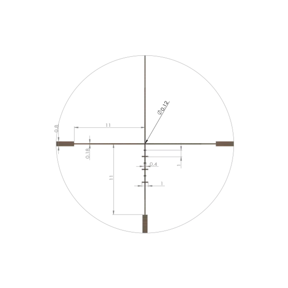Прицел оптический Artelv CRS Fiber 1-6x24 SFP 30мм