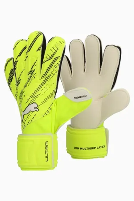 Вратарские перчатки Puma Ultra Match RC - зеленый