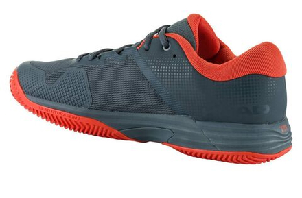 Мужские кроссовки теннисные Head Revolt Evo 2.0 Clay - dark grey/orange