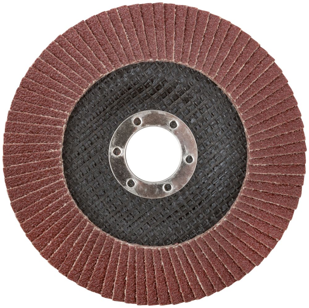 Круг лепестковый торцевой плоский 125 мм P 80 (MOS)