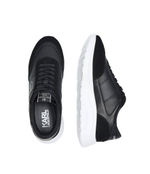 Кожаные кроссовки Karl Lagerfeld - черный(KL53638)