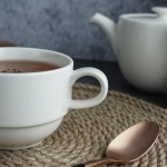 Чайная чашка 250 мл,штабелируемая,фарфор "NOBLE" серия "Simply Plus"