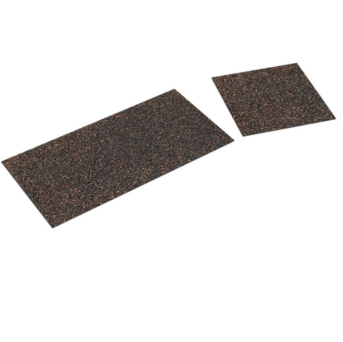 Черепица коньково-карнизная Tegola Brown mix 333