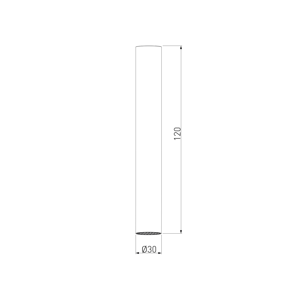 Накладной светодиодный светильник с антибликовой решеткой Pika 25031/LED 6W 4200K серебро