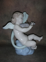 Статуэтка. Фарфор. Ангел со скрипкой. Lladro. Испания