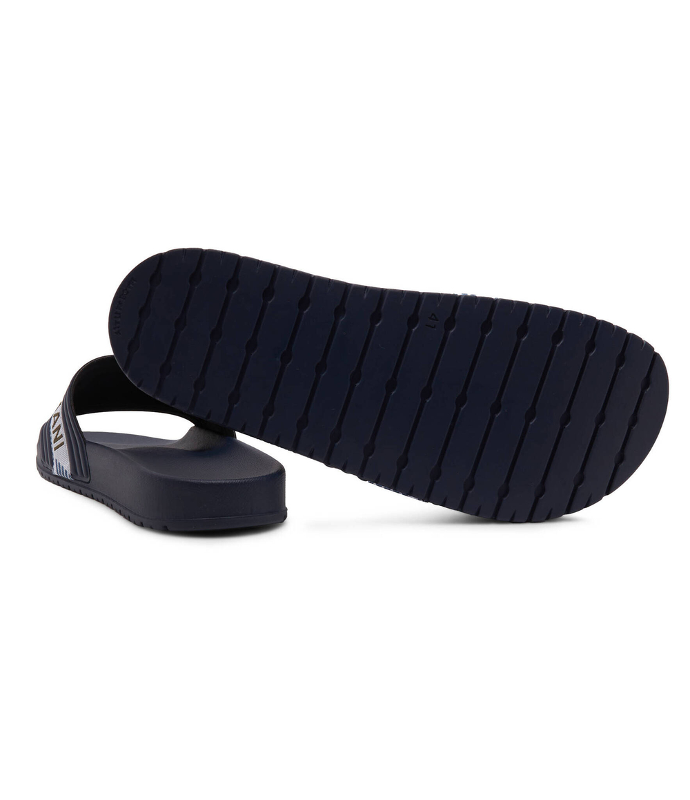 Шлепанцы Emporio Armani - темно-синий(XVPS06 XN999)