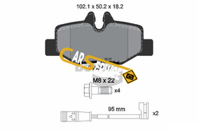 BENDIX Braking - BPD1089