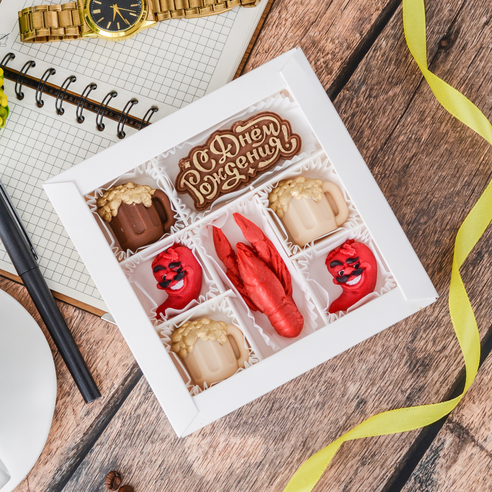 Набор "С днём рождения" с раком #2