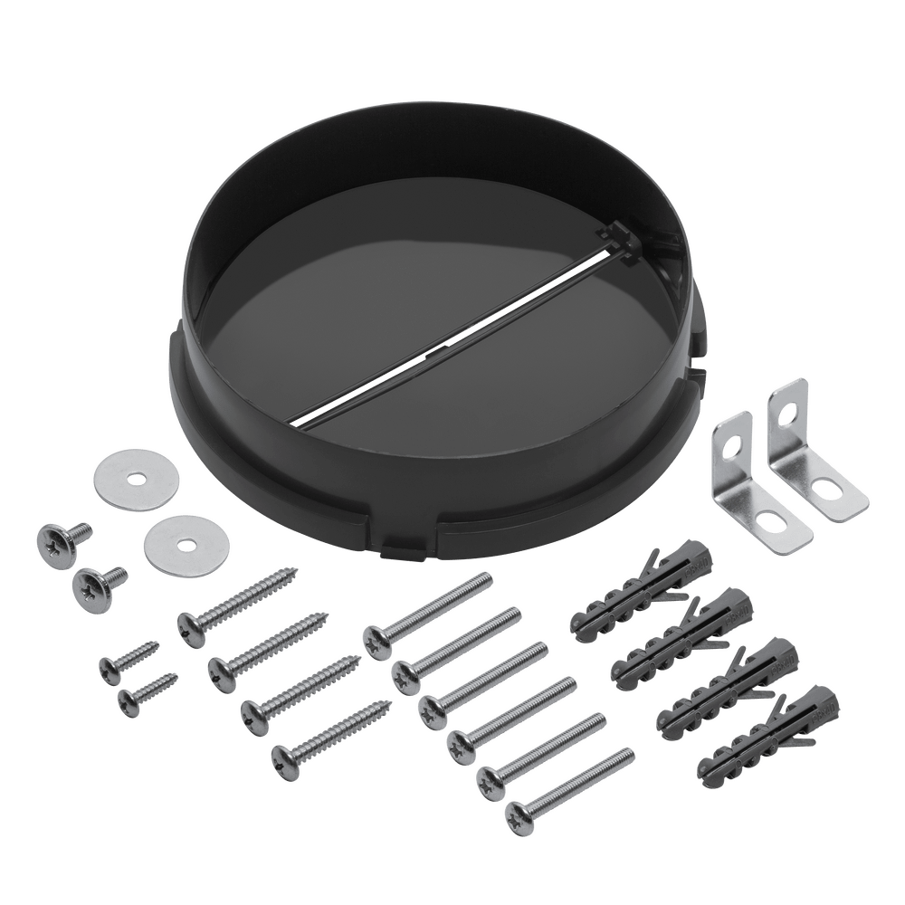 Кухонная вытяжка MAUNFELD Clyde 60 чёрное стекло