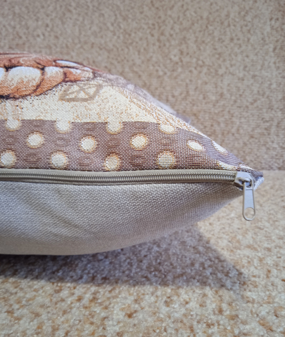 Декоративный гобеленовый чехол для интерьерной подушки Кокер Спаниель 47х47