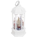 Сувенир с подсветкой «Лампа - Зимняя сказка» 5*6*13 см, Белый