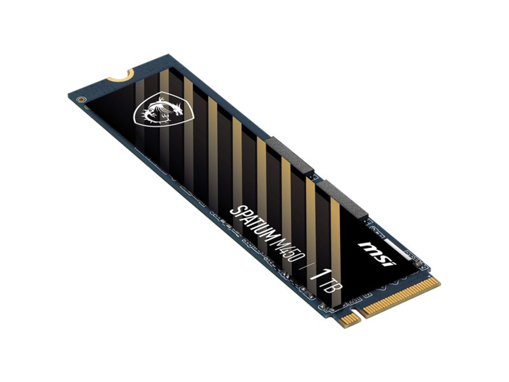 SSD накопитель MSI SPATIUM M450 1ТБ, M.2 2280, PCIe 4.0 x4, NVMe [S78-440L0M0-P83]