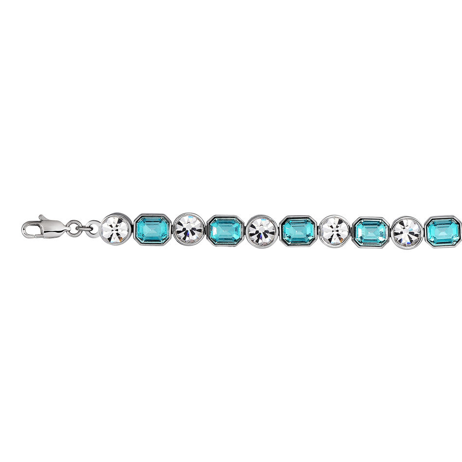 Браслет Dyrberg Kern ALAYA SS AQUA / CRYSTAL 460031