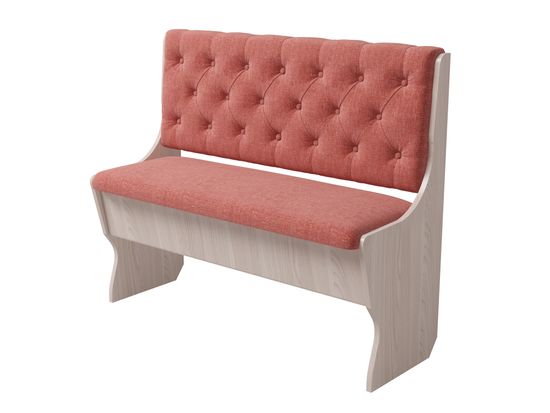Диван bravo "Оливьер" (Вишня Хансен/Рогожка Savana Plus Coral (AT)) -G/Л3