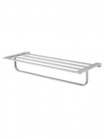 Полотенцедержатель с полкой WONZON & WOGHAND ECLIPSE, Хром (WW-9181)