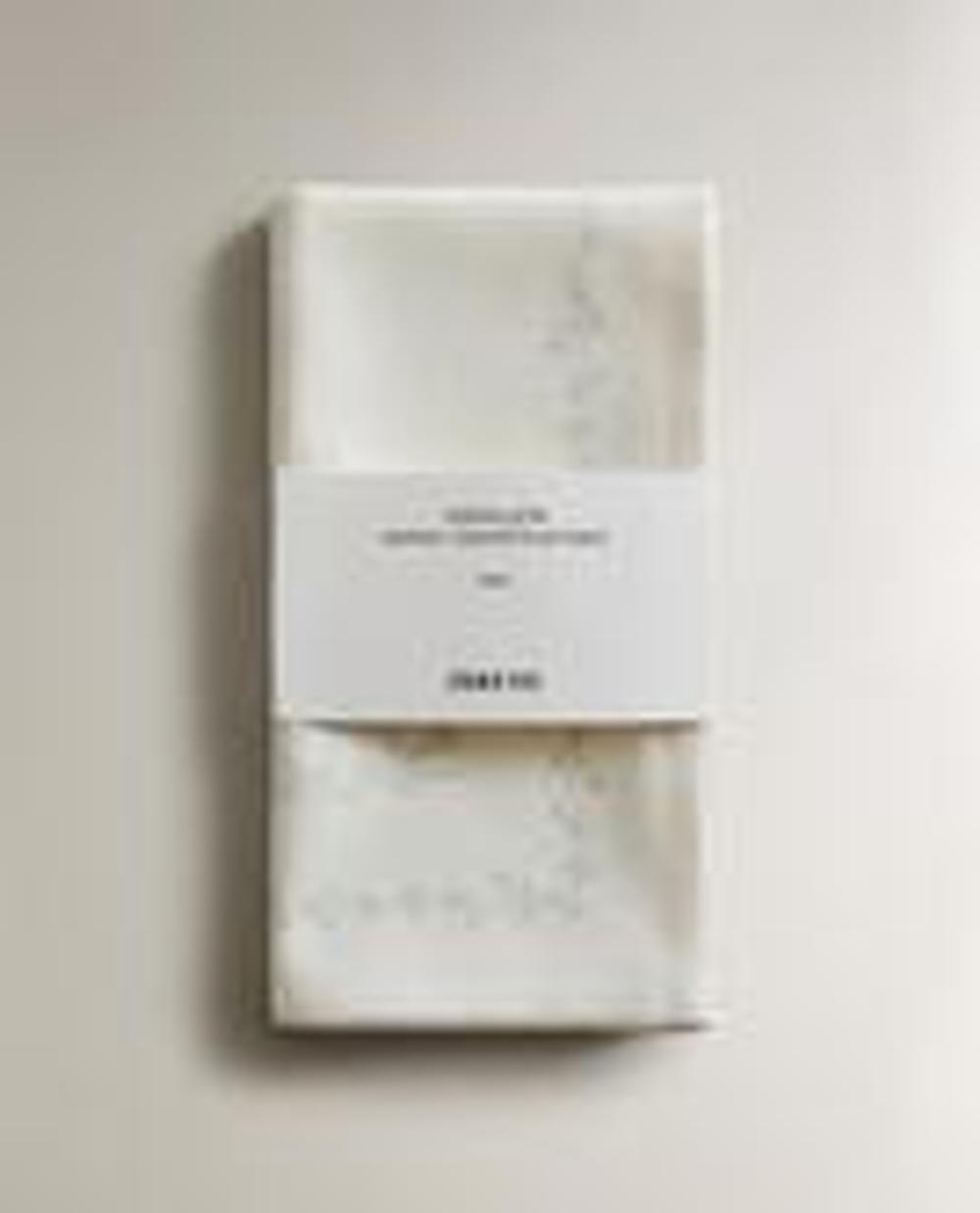ZARA HOME НАБОР ХЛОПКОВЫХ САЛФЕТОК TOILE (2 ШТ.), ЗЕЛЕНЫЙ