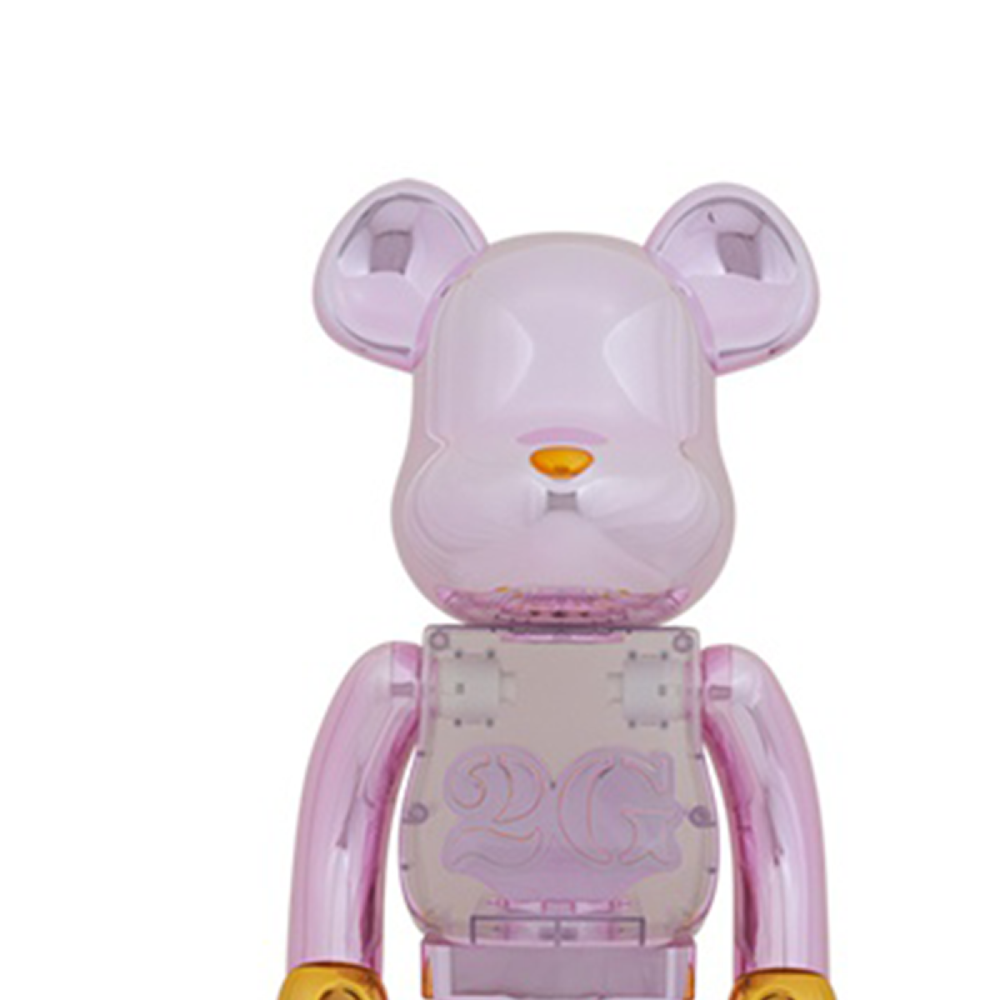 Дизайнерские игрушки BE@RBRICK 1000% 2G PINK GOLD CHROME 70cm, 3090230-613072313